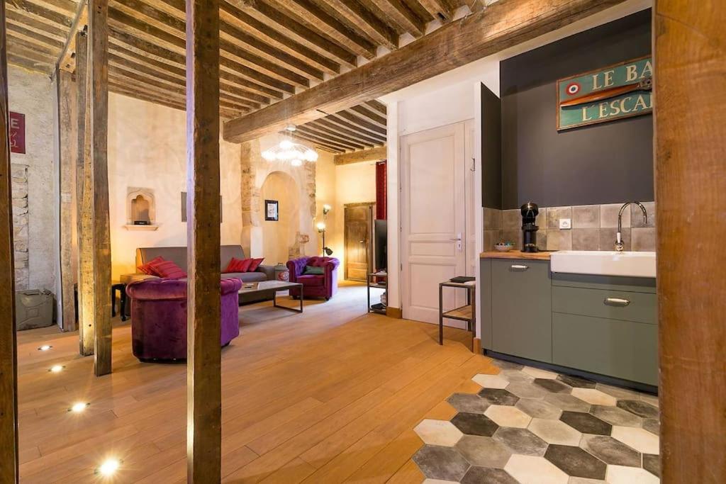 L'Escale Appartement Dijon Buitenkant foto